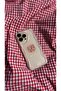 iPhone 15 Pro Case Compatible Case Wave Edge Shockproof Pearl Bow Design Case - 2