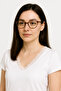 نظارات كمبيوتر نسائية من Vixen Leopard Cateye مقاومة للضوء الأزرق