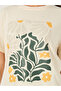 Graphic Print Round Neck T-Shirt - 3