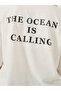 Slogan Print Short Sleeve Oversized T-Shirt - 3