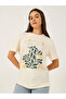 Graphic Print Round Neck T-Shirt