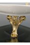 Porcelain Presentation Plate with Gold Handle and Foot - 5
