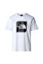 M biner graphic 2 tee white