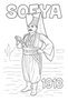 Ataturk's Life Coloring Book Set (2 Books 72 Paintings) - 4