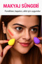 Puff Puff Sponge Ultra Soft Detention Makeup Sponges 6 Mini Makeup Sponges (Boiling in Water!) - 6
