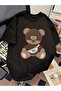 Unisex The Best Bear Printed Oversized T-shirt
