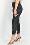 Design Women Regular Fit Solid Stretchable Denim Jeans, Black - 3