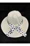 Women's Ribbon Straw Trilby - 2