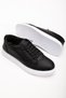 Men's Black Daily Flexible Ultra Comfortable Stitched Lightweight Eva Sole Walking Guaranteed Sports Shoes - 3