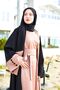 Black-Ton Silk Abaya - 6