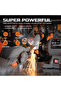 Bench Grinder,200mm,350w, Variable Speed, Two Grinding Wheels, For Sharpening, Grinding - 3