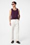 Claret Red Basic Men's Undershirt - 2