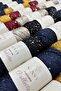Paillette Polyester Sequin Macrame Thread Polyester Macrame Thread Supla Bag Thread Sequin Navy Blue - 6
