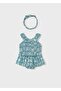 Baby Girl 3 Piece Set Blue 1930 - 2