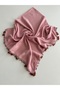 Handmade Cherry Embroidery Writing Edge Beaded Cheesecloth Handcrafted Embroidery 100X100Cm 4 Edges Embroidered