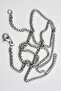 Thin Sports Model Men's Steel Necklace Chain 2 mm 56 cm Eck12 - 8