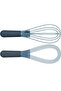 Silicone Handle 2-Function Beater (Balloon and Flat)