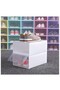 Shoe Box, Flippy, Plastic, Stackable, Front Door, 33 x 23 x 13 cm, Transparent - 4