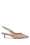 Women's Vegan Beige Heeled Shoes