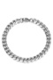 Cuban Gurmet Men's Steel Chain Necklace and Bracelet Set eck29s - 2