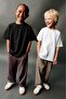 3-Pack T-Shirts Back to School Crew Neck Short Sleeve Cotton Combed Cotton Unisex Kids - 4