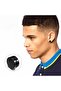 Magnetized Round Black Steel Earrings Couple Mse30