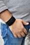 Single Buckle Men's Leather Bracelet 4 Color Options Ndb31