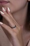 Unisex 4mm Slim Domed Stainless Steel Wedding Band Ring CL18 - 2