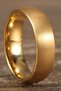 6mm matte concave unisex women men steel wedding band ring cl37 - 7