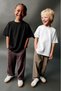 3-Pack T-Shirts Back to School Crew Neck Short Sleeve Cotton Combed Cotton Unisex Kids - 3