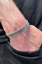 Mesh mesh model handcuff unisex steel bracelet bracelet scb20 - 5