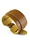 Single Buckle Men's Leather Bracelet 4 Color Options Ndb31 - 2