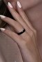 Unisex 4mm Slim Domed Stainless Steel Wedding Band Ring CL18