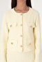Women's Lemon Knitted Jacket 50300748-Vr035 - 6