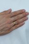 4mm matte concave yellow men women unisex steel wedding band ring cl25 - 7