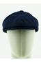 Men's Peaky Blinders Driver Cashmere Hat Beanie Trilby Navy Blue Cp224U - 5