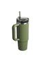Söndürücü H2.O Akış Durumu ™   Tumbler Pipetli Termos 0,89 Lt Haki - 2
