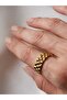 Steel Ring Gold Stainless Water Resistant (Price Is Per Piece) - 3