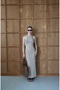Women's Halter Neck Openwork Maxi Length Beach Dress - 3