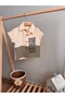 Muslin Boy's Suit Cream-Green