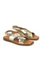 , Women's Genuine Leather Sandals 1511032Z11500 Gold - 2