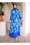 فستان حجاب - أزرق - SAHRA BUTIK - 4