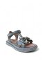 Orthopedic Girl's Preschool Silver Stone Sandals - 2