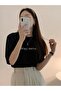 Women's Do Not Disturb Printed Crew Neck T-Shirt - 5