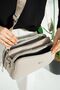 Vegan Leather Premium Product Multi-Compartment Women's Shoulder Bag Glb-gq-4073-gd Black - 3