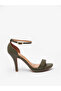 Vizzano Ladies High Heel Sandals Green | Made In Brazil