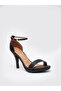 Vizzano Ladies High Heel Sandals Black | Made In Brazil - 2