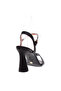 Vizzano Ladies High Heel Sandals Black | Made In Brazil - 3