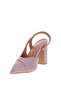 Vizzano Ladies High Heel Sandals Brown | Made In Brazil - 2