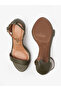 Vizzano Ladies High Heel Sandals Green | Made In Brazil - 5